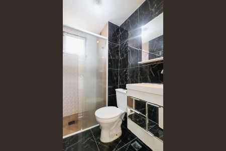 Banheiro Social de apartamento para alugar com 2 quartos, 47m² em Jardim Mitsutani, São Paulo