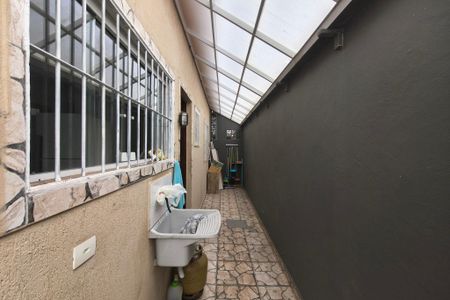 Área de Serviço de casa de condomínio para alugar com 2 quartos, 146m² em Nova Mirim, Praia Grande