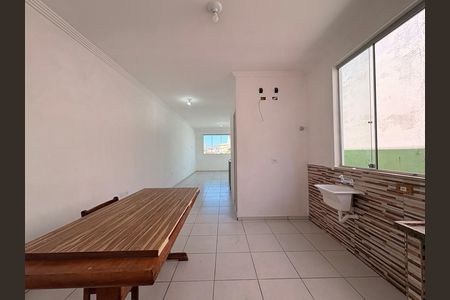 Cozinha de casa para alugar com 1 quarto, 45m² em Parque Oratório, Santo André