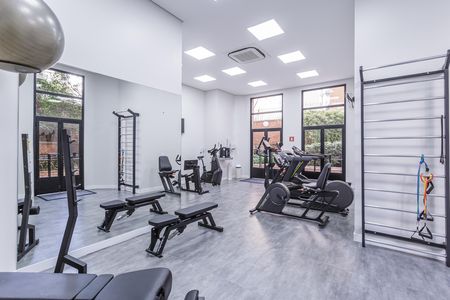Área comum - Academia de apartamento à venda com 3 quartos, 190m² em Vila Nova Conceição, São Paulo