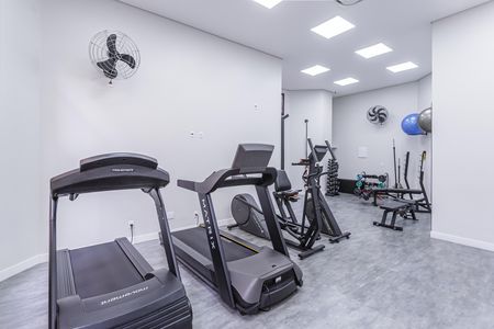 Área comum - Academia de apartamento à venda com 3 quartos, 190m² em Vila Nova Conceição, São Paulo