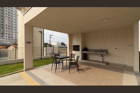 Área comum - Churrasqueira de apartamento para alugar com 2 quartos, 34m² em Vila Ré, São Paulo