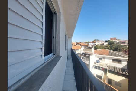 Varanda da Sala de apartamento à venda com 2 quartos, 39m² em Vila Marari, São Paulo