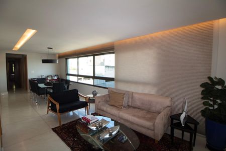 Sala de apartamento à venda com 4 quartos, 150m² em Gutierrez, Belo Horizonte