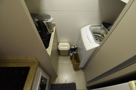 Sala/Cozinha de kitnet/studio à venda com 1 quarto, 45m² em Campina do Siqueira, Curitiba