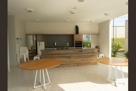 Área comum - Churrasqueira de apartamento para alugar com 2 quartos, 80m² em Balneário Tropical, Paulínia
