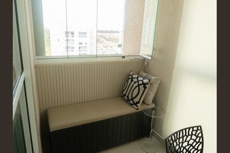 Varanda de apartamento para alugar com 2 quartos, 80m² em Balneário Tropical, Paulínia