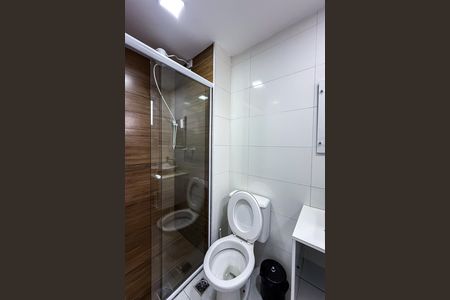 Apartamento para alugar com 33m², 1 quarto e sem vagaBanheiro da Suíte