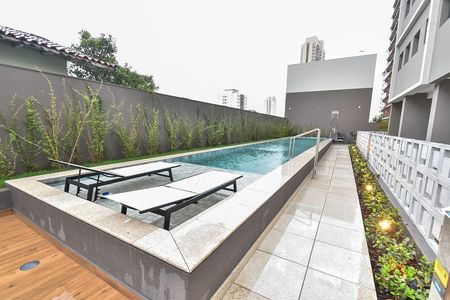 Área comum - Piscina de kitnet/studio para alugar com 1 quarto, 25m² em Ipiranga, São Paulo