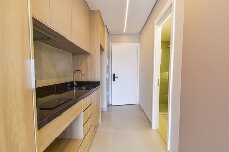 Cozinha de kitnet/studio para alugar com 1 quarto, 25m² em Ipiranga, São Paulo