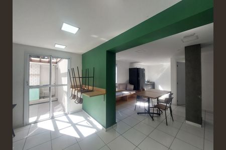Apartamento à venda com 28m², 1 quarto e sem vaga Apartamento à venda com 28m², 1 quarto e sem vagaSalão de Festas