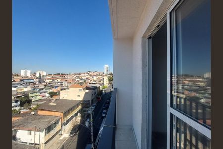 Varanda da Sala de apartamento à venda com 2 quartos, 37m² em Vila Marari, São Paulo