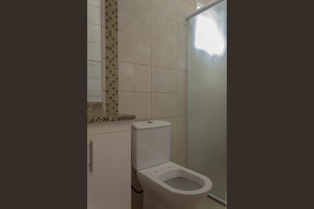 Banheiro da Suíte 1 de casa de condomínio para alugar com 3 quartos, 143m² em Vila Jerusalem, São Bernardo do Campo