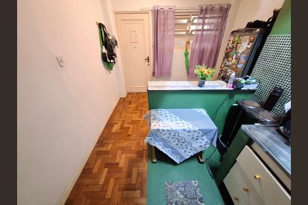 Cozinha  de apartamento à venda com 1 quarto, 35m² em Glória, Rio de Janeiro