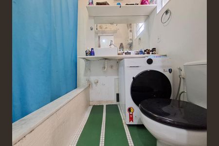 Banheiro  de apartamento à venda com 1 quarto, 35m² em Glória, Rio de Janeiro