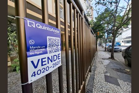 Placa de apartamento à venda com 1 quarto, 35m² em Glória, Rio de Janeiro