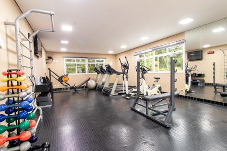 Área comum - Academia de apartamento para alugar com 3 quartos, 103m² em Campina do Siqueira, Curitiba