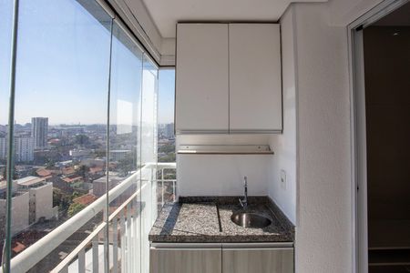 Varanda gourmet de apartamento para alugar com 2 quartos, 56m² em Centro, Diadema