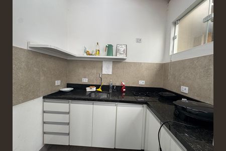 Área comum - Cozinha coletiva de kitnet/studio para alugar com 1 quarto, 14m² em Presidente Altino, Osasco
