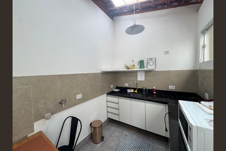 Área comum - Cozinha coletiva de kitnet/studio para alugar com 1 quarto, 14m² em Presidente Altino, Osasco