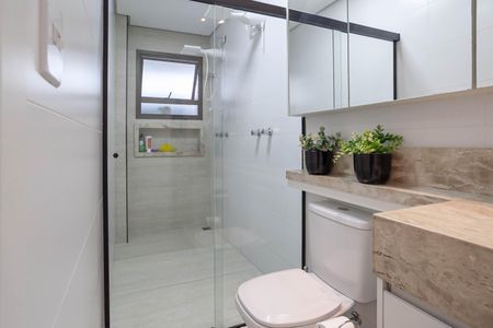 Apartamento à venda com 119m², 3 quartos e 3 vagas Apartamento à venda com 119m², 3 quartos e 3 vagasBanheiro da suíte