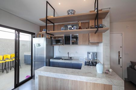 Cozinha de apartamento à venda com 3 quartos, 119m² em Pampulha, Belo Horizonte