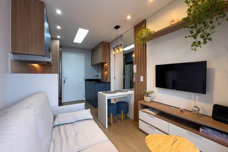 Sala de apartamento para alugar com 1 quarto, 29m² em Jardim da Gloria, São Paulo