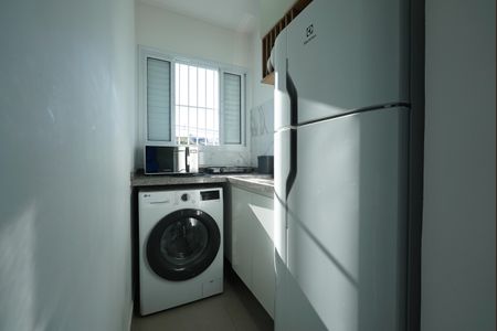 Cozinha de kitnet/studio para alugar com 1 quarto, 22m² em Vila Mariana, São Paulo