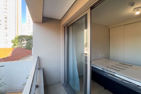 Varanda de kitnet/studio para alugar com 1 quarto, 23m² em Vila Mariana, São Paulo