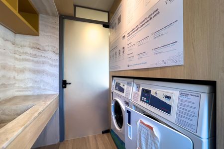 Lavanderia de kitnet/studio para alugar com 1 quarto, 23m² em Vila Mariana, São Paulo