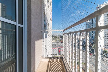 Sacada da Sala de apartamento para alugar com 2 quartos, 63m² em Vila Mogilar, Mogi das Cruzes