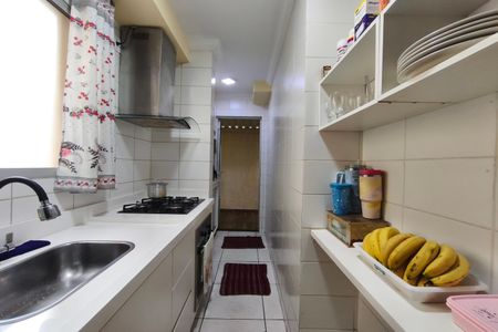 Cozinha de apartamento à venda com 2 quartos, 50m² em Residencial Cosmos, Campinas