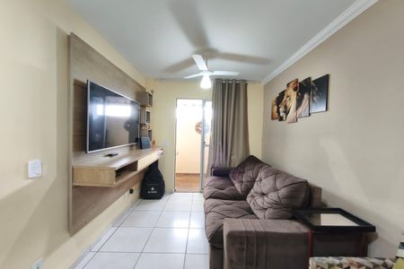 Sala de apartamento à venda com 2 quartos, 50m² em Residencial Cosmos, Campinas
