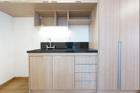 Cozinha de kitnet/studio para alugar com 1 quarto, 24m² em Chácara Klabin, São Paulo