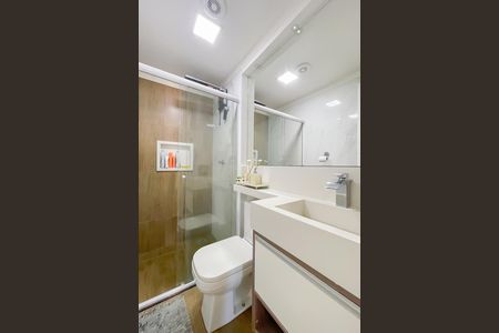 Apartamento à venda com 60m², 3 quartos e 1 vaga Apartamento à venda com 60m², 3 quartos e 1 vagaBanheiro social