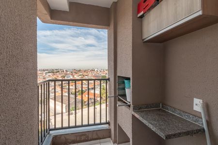 Varanda  de apartamento à venda com 2 quartos, 53m² em Jardim Basilicata, Sumaré