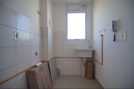 Cozinha de apartamento à venda com 2 quartos, 47m² em São Jorge, Novo Hamburgo