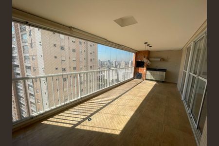 Varanda de apartamento para alugar com 3 quartos, 141m² em Vila Gumercindo, São Paulo