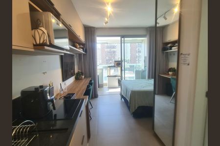 Cozinha  de kitnet/studio para alugar com 1 quarto, 29m² em Macedo, Guarulhos