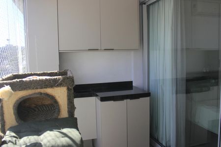 Varanda  de kitnet/studio para alugar com 1 quarto, 29m² em Macedo, Guarulhos