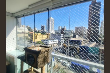 Varanda  de kitnet/studio para alugar com 1 quarto, 29m² em Macedo, Guarulhos