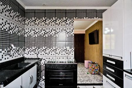 Cozinha e Área de Serviço de apartamento para alugar com 2 quartos, 50m² em Jardim Antartica, São Paulo