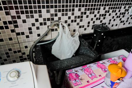 Cozinha e Área de Serviço de apartamento para alugar com 2 quartos, 50m² em Jardim Antartica, São Paulo