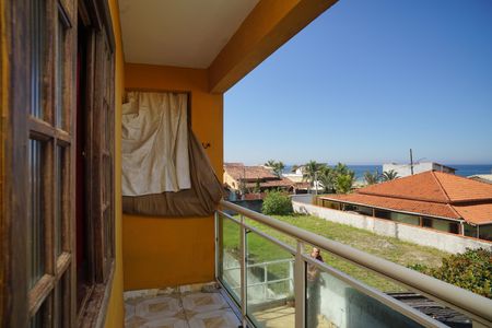Varanda de kitnet/studio para alugar com 1 quarto, 50m² em Cordeirinho, Maricá