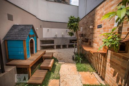 Área comum - Espaço pet de kitnet/studio para alugar com 1 quarto, 30m² em Mirandópolis, São Paulo