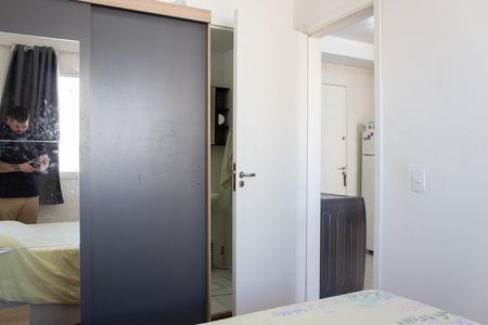 Suíte de apartamento para alugar com 1 quarto, 28m² em Vila das Belezas, São Paulo