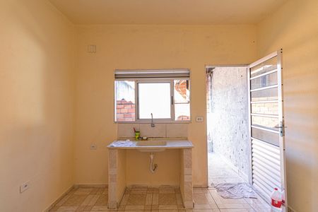 Cozinha de casa para alugar com 1 quarto, 80m² em Jardim Benfica, São Paulo