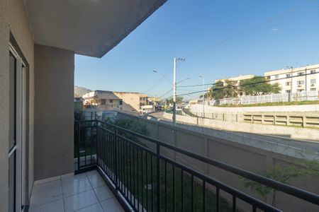Varanda da Sala de apartamento à venda com 2 quartos, 50m² em Campo Grande, Rio de Janeiro