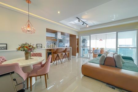 Sala de apartamento à venda com 2 quartos, 90m² em Industrial Autonomistas, Osasco