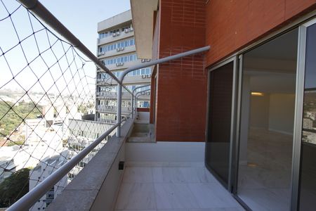 Varanda da Sala de apartamento à venda com 4 quartos, 340m² em Cidade Jardim, Belo Horizonte